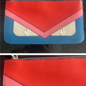 fendi monster pouch
